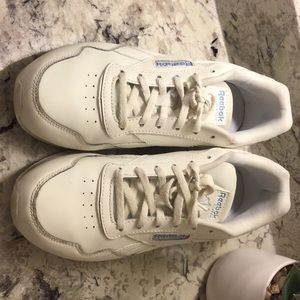 Reebok classic white leather sneakers